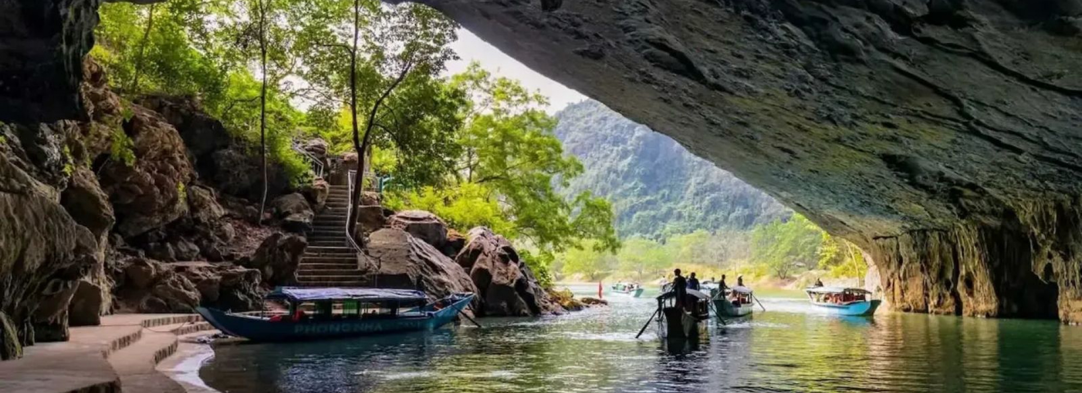 (2D1N PRIVADO) CUEVA DEL PARAÍSO – FUENTE MOOC – CUEVA DE PHONG NHA – TRASLADO A LA CIUDAD DE HUE