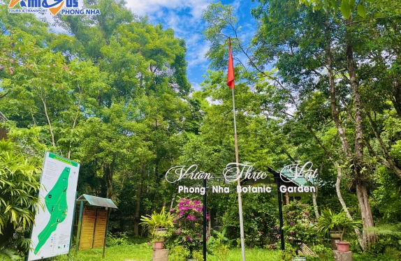 EXCURSION TO THE BOTANICAL GARDEN – GIÓ (WIND) WATERFALL IN PHONG NHA